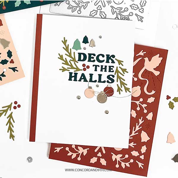 Concord &amp; 9th Holiday Charm Inlay Die