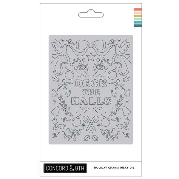 Concord &amp; 9th Holiday Charm Inlay Die