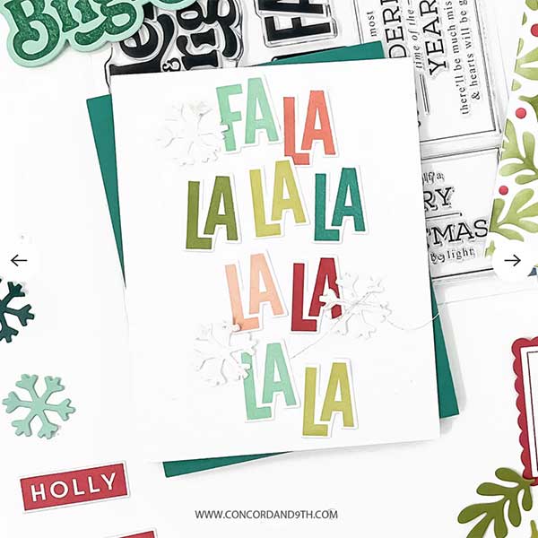 Concord &amp; 9th Seasons Greetings Stamp
