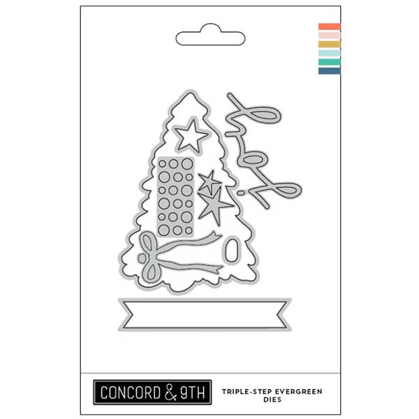 Concord &amp; 9th Triple Step Evergreen Dies