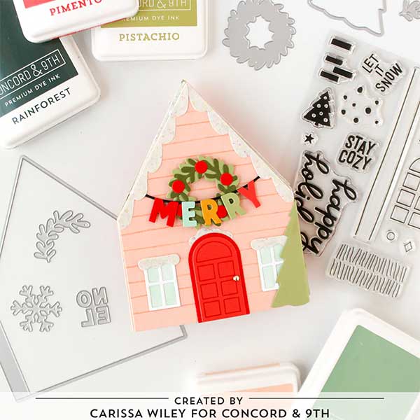Concord &amp; 9th Yuletide Lane Stamp