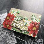 Concord & 9th – Kristina Werner Winter Greenery Background Stamp