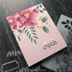 Concord & 9th – Kristina Werner Winter Greenery Background Stamp
