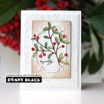 Penny Black Winter Sprig Die