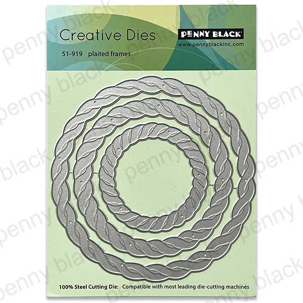 Penny Black Plaited Frames