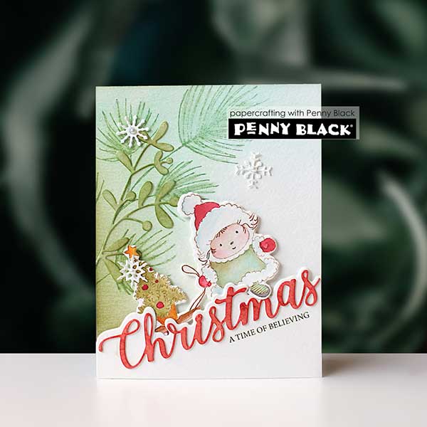 Penny Black Christmas Metal Edger