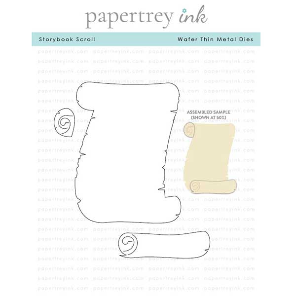 Papertrey Ink Storybook Scroll Die