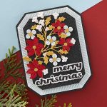 Spellbinders Poinsettia Spray Etched Dies