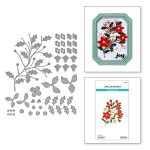 Spellbinders Poinsettia Spray Etched Dies