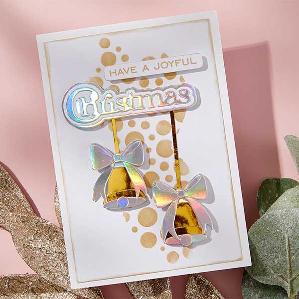 Spellbinders Bow &amp; Bell Scallop Etched Dies