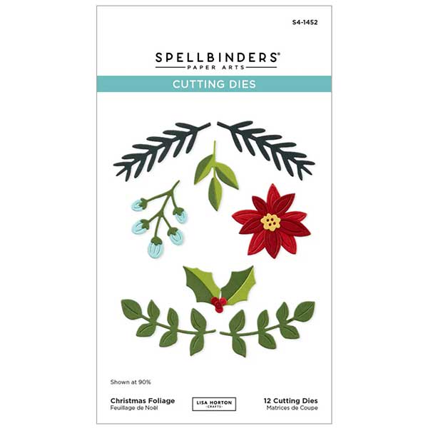 Spellbinders Christmas Foliage Etched Dies