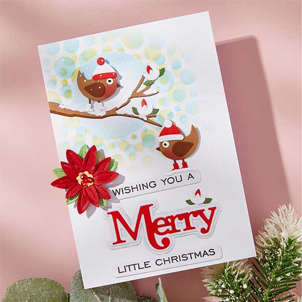 Spellbinders Little Birdies Etched Dies