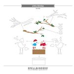 Spellbinders Little Birdies Etched Dies