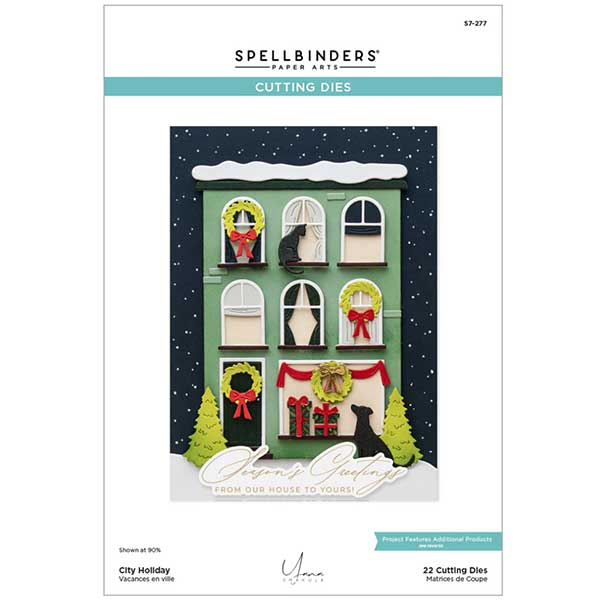 Spellbinders City Holiday Etched Dies
