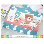 Waffle Flower Nesting Postages Die