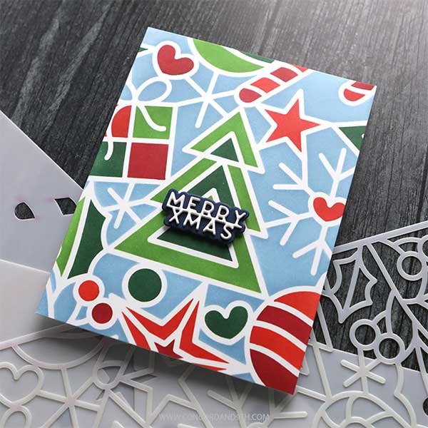 Concord &amp; 9th - Kristina Werner Holiday Icons Stencil Pack