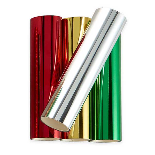 Spellbinders Glimmer Hot Foil 4 Rolls - Holiday Variety Pack