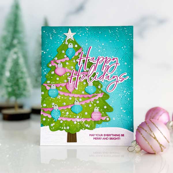 Papertrey Ink Cover Plate: Stitched Snowflakes Die