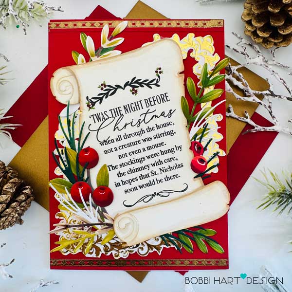 Papertrey Ink Twas the Night Before Christmas Stamp
