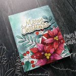 Concord & 9th – Kristina Werner Winter Greenery Background Stamp