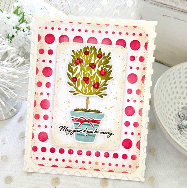 Papertrey Ink Dotted Lines Stencil Collection