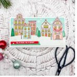 Mama Elephant Bright City Stamp