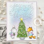 Mama Elephant Joy to the World Stamp