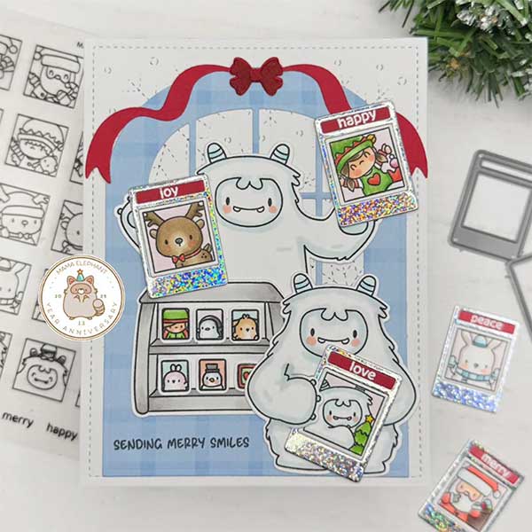 Mama Elephant Lil Christmas Docket Stamp