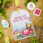 Mama Elephant Very Merry Sentiments Stamp