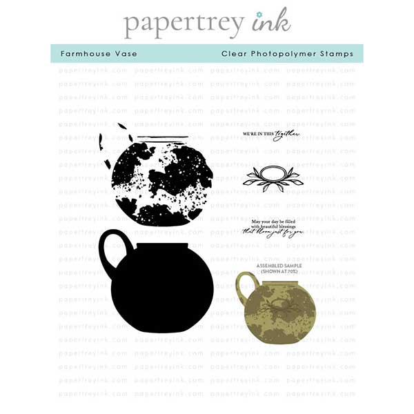 Papertrey Ink Farmhouse Vase Stamp