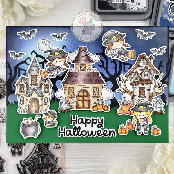 Mama Elephant Bewitched Creative Cuts