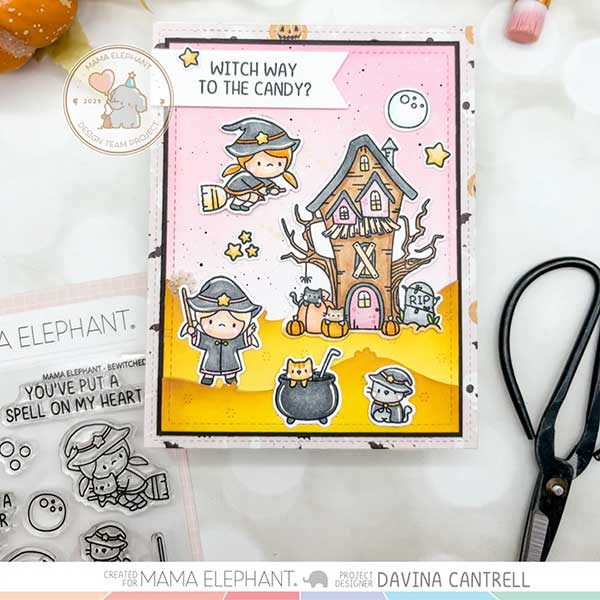 Mama Elephant Bewitched Stamps