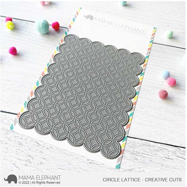 Mama Elephant Circle Lattice Creative Cuts