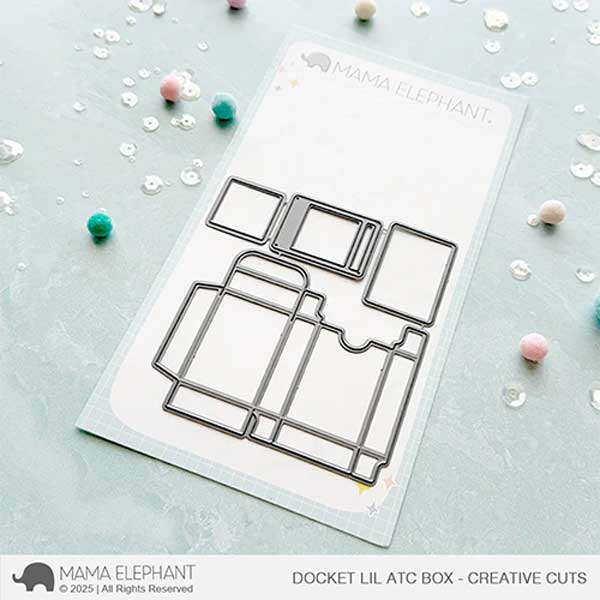 Mama Elephant Docket Lil ATC Box Dies