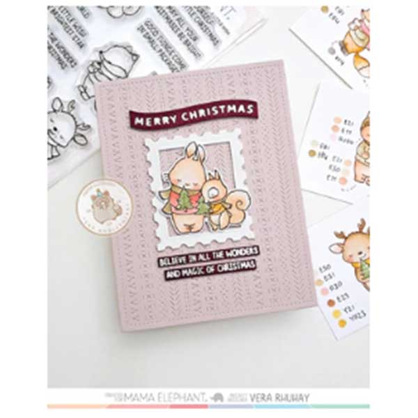 Mama Elephant A Little Wish Stamp