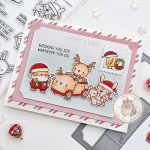 Mama Elephant Postcard Combo Dies