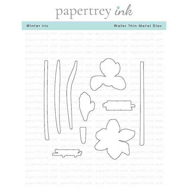 Papertrey Ink Winter Iris Dies