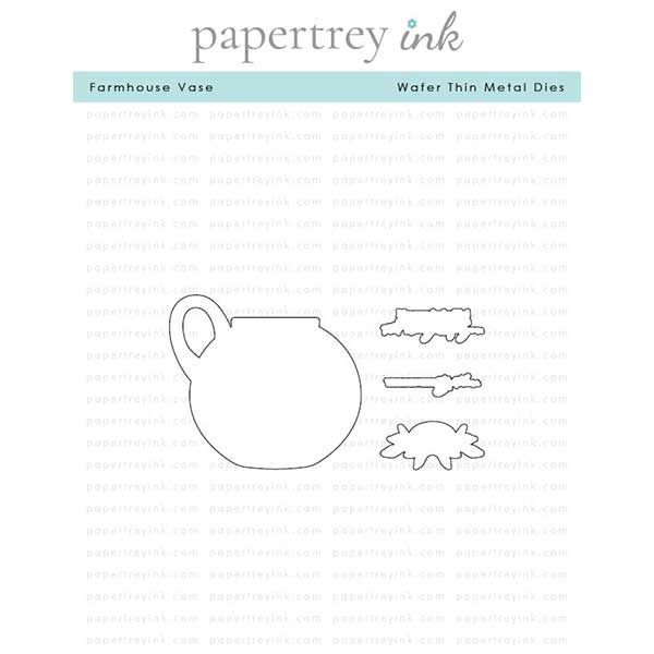 Papertrey Ink Farmhouse Vase Dies