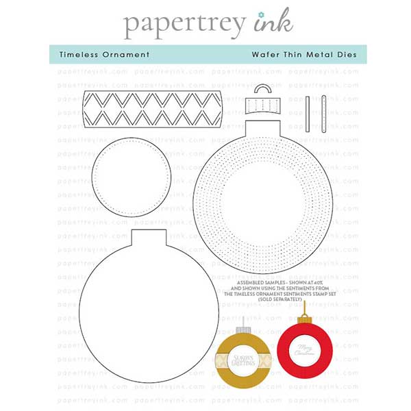 Papertrey Ink Timeless Ornament Dies
