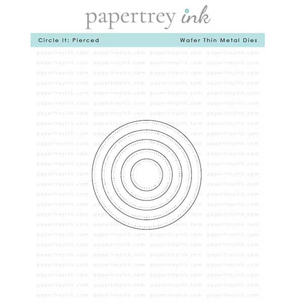 Papertrey Ink Circle It: Pierced Dies