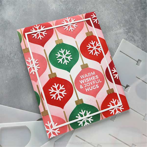 Concord &amp; 9th - Kristina Werner Ornaments Stencil Pack