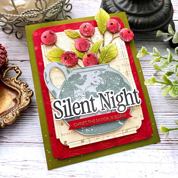 Papertrey Ink Farmhouse Vase Stamp