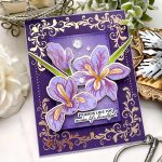 Papertrey Ink Winter Iris Dies