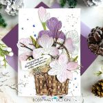 Papertrey Ink Winter Iris Stamp