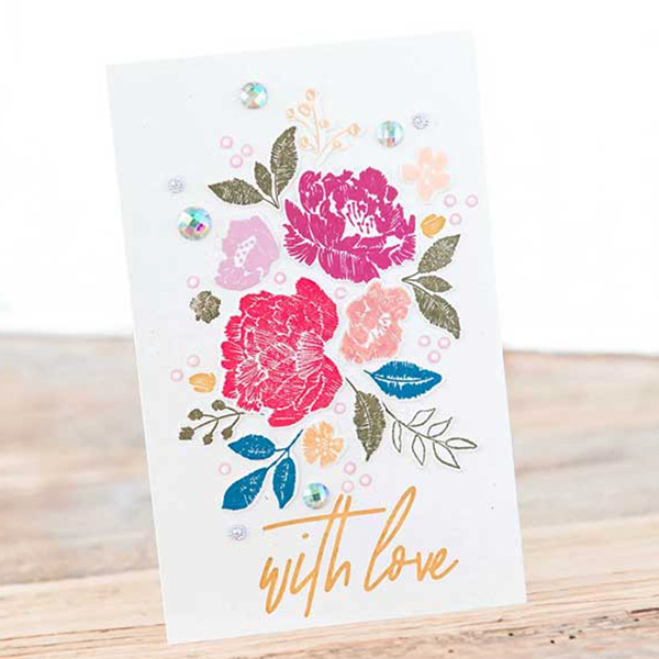 Pinkfresh Studio Scripted Bold Sentiments 1 Stamp Set