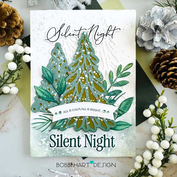 Papertrey Ink This is Big Sentiments: Silent Night Dies