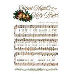 Honey Bee Stamps Silent Night Background Stamp
