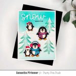 Pretty Pink Posh Penguin Friends Coordinating Dies