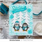 Pretty Pink Posh Penguin Friends Coordinating Dies