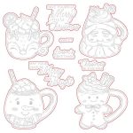 Honey Bee Stamps Sweet Season Mugs Honey Cuts